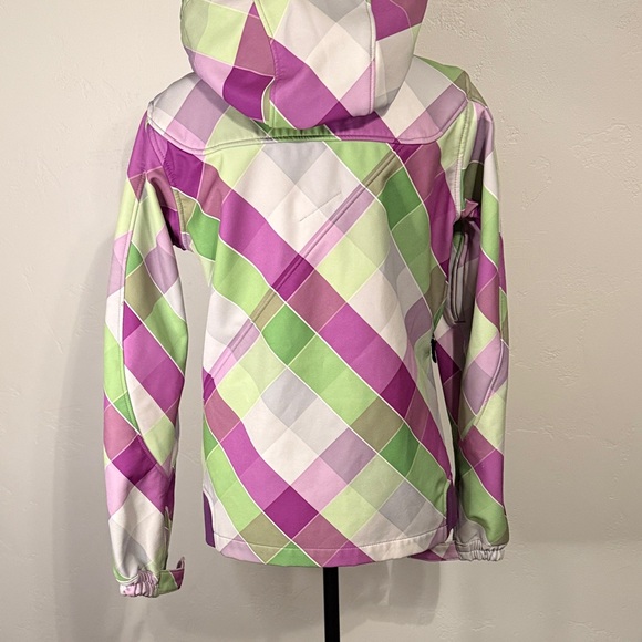 Empyre Women's Purple and Green Ski Jacket - Picture 5 of 8